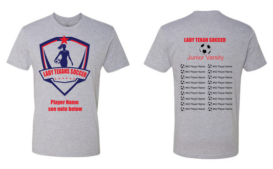 Junior Varsity Short Sleeve Lady Texans