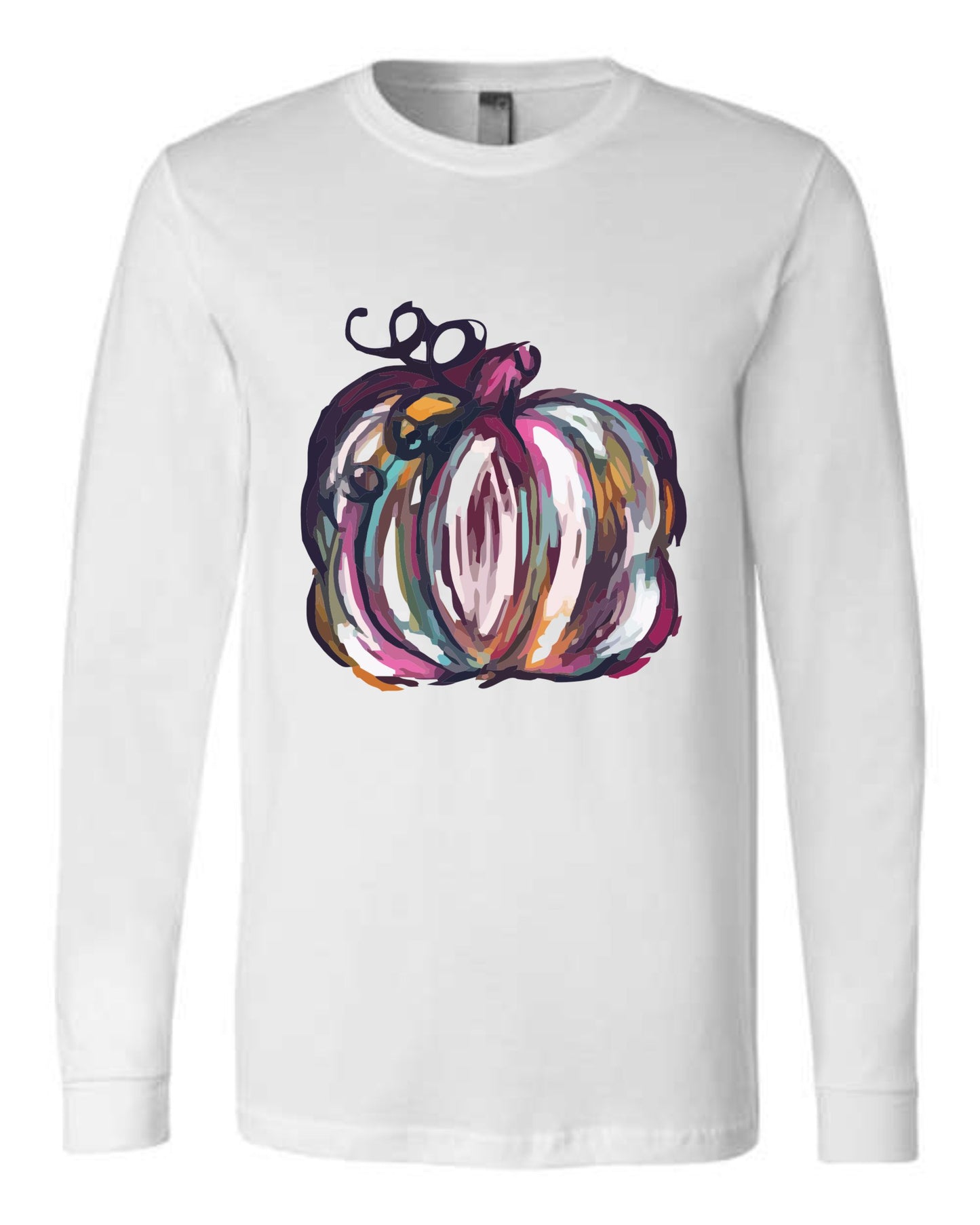 Pumpkin long sleeve shirt