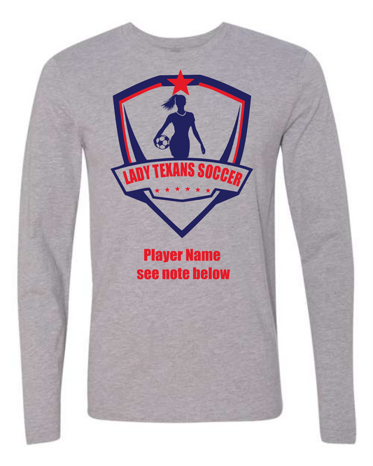 Lady Texans Long Sleeve T-shirt NO ROSTER