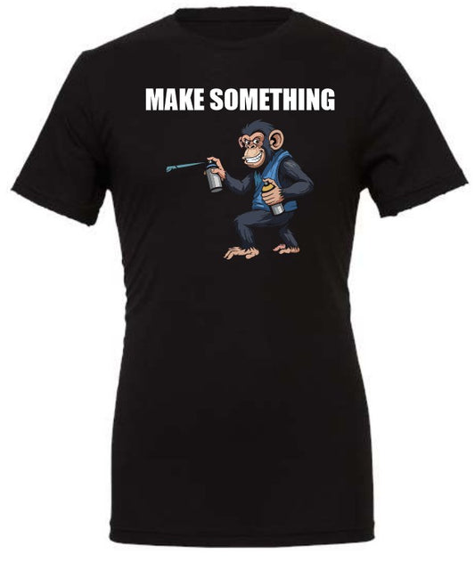 Make Something Monkey (Front and Back Art)