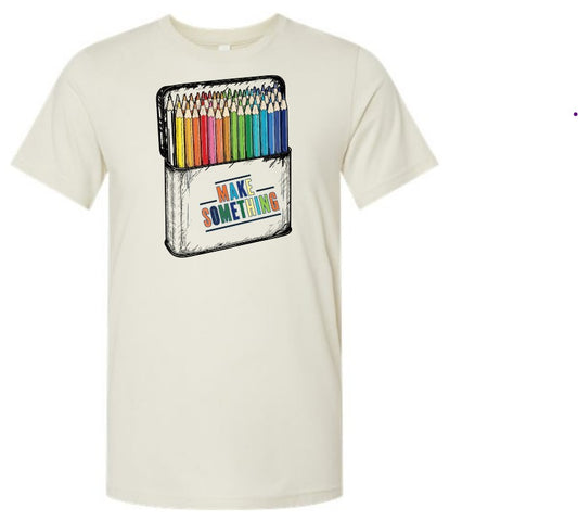 Make something colored pencils