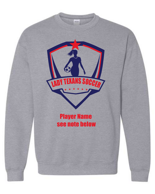 Lady Texan Sweatshirt NO ROSTER