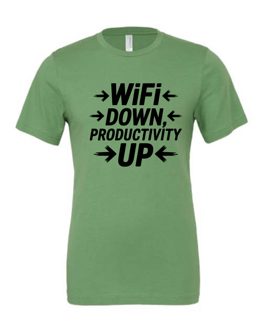 Wifi Down Productivity Up